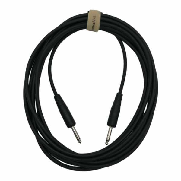 6 m instrument cable - 6.3 mm jack mono with True Mold technology